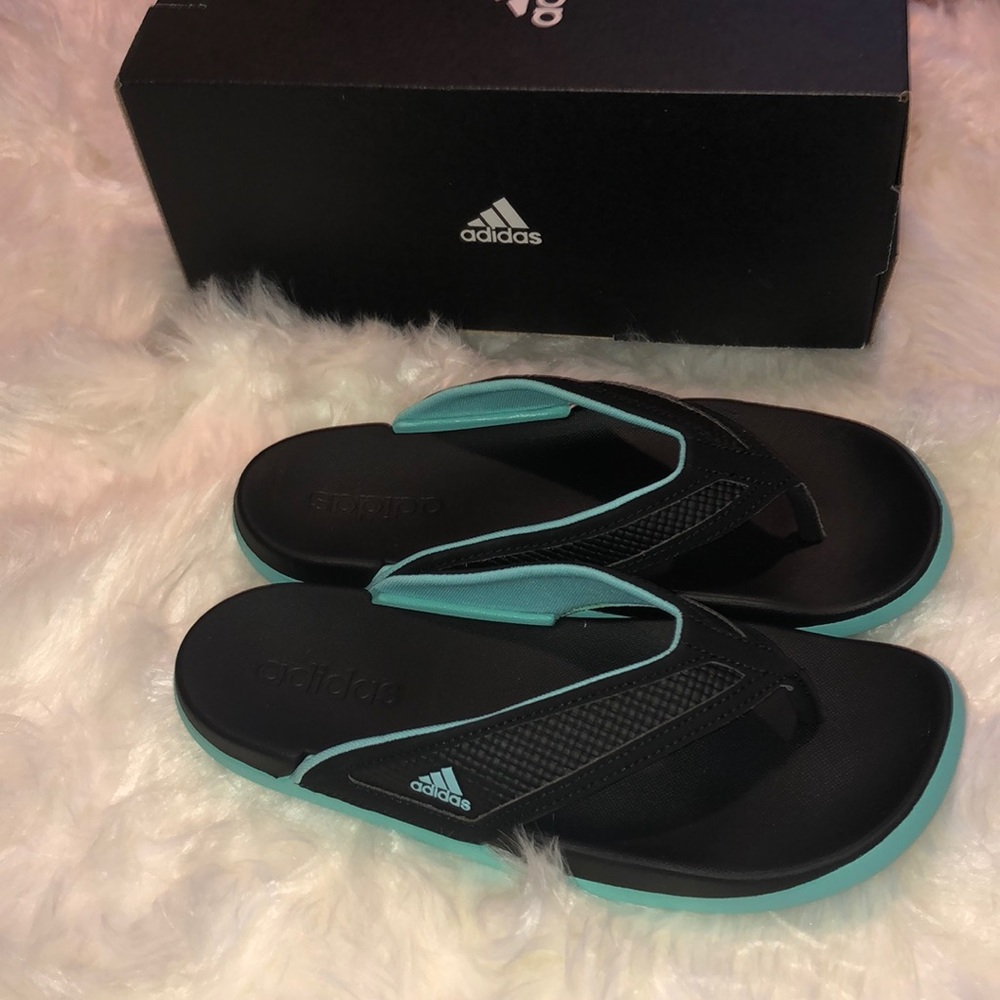 Women’s Adidas Flip Flops Memory Foam